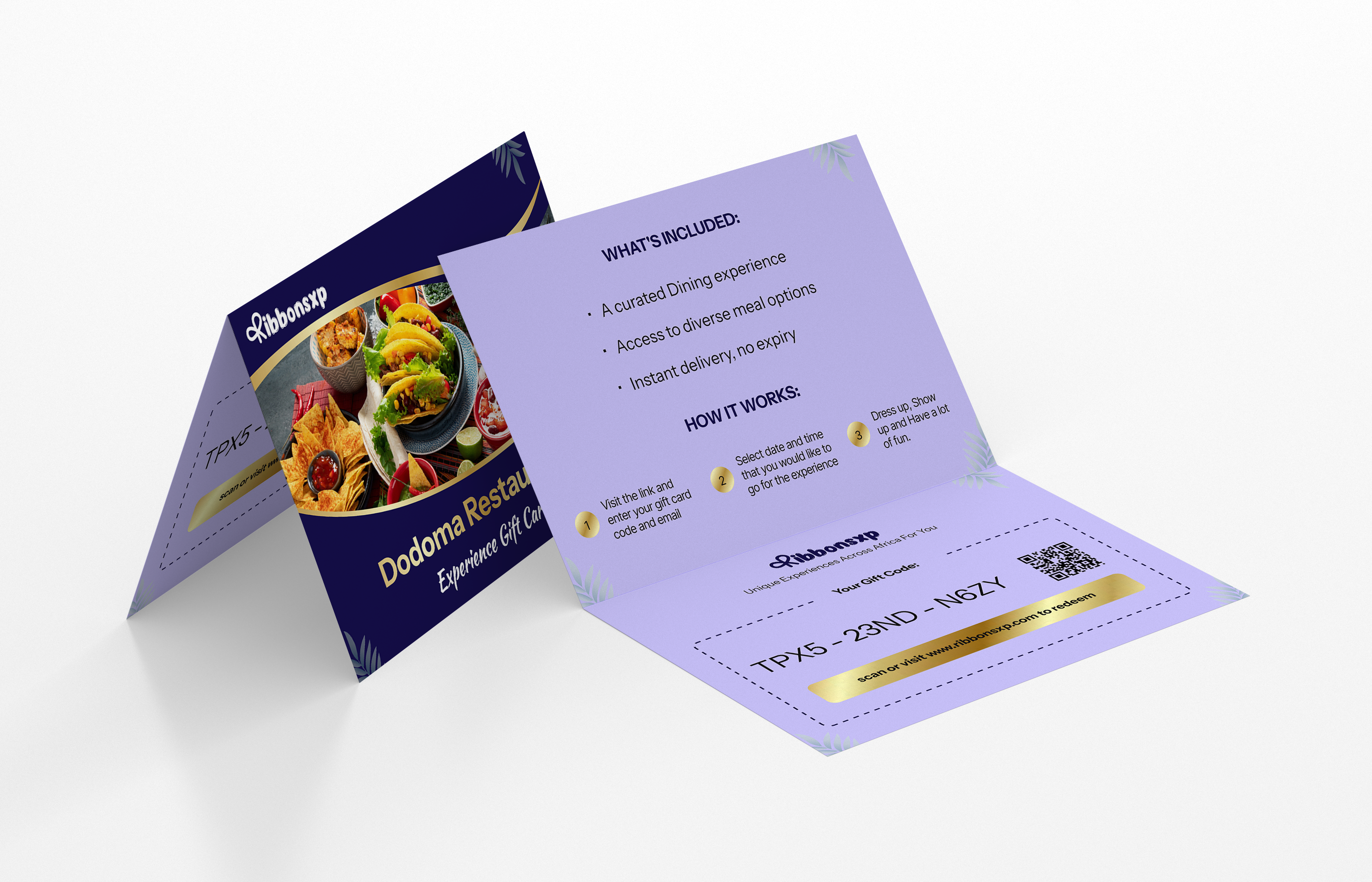 Dodoma physical gift card — opened