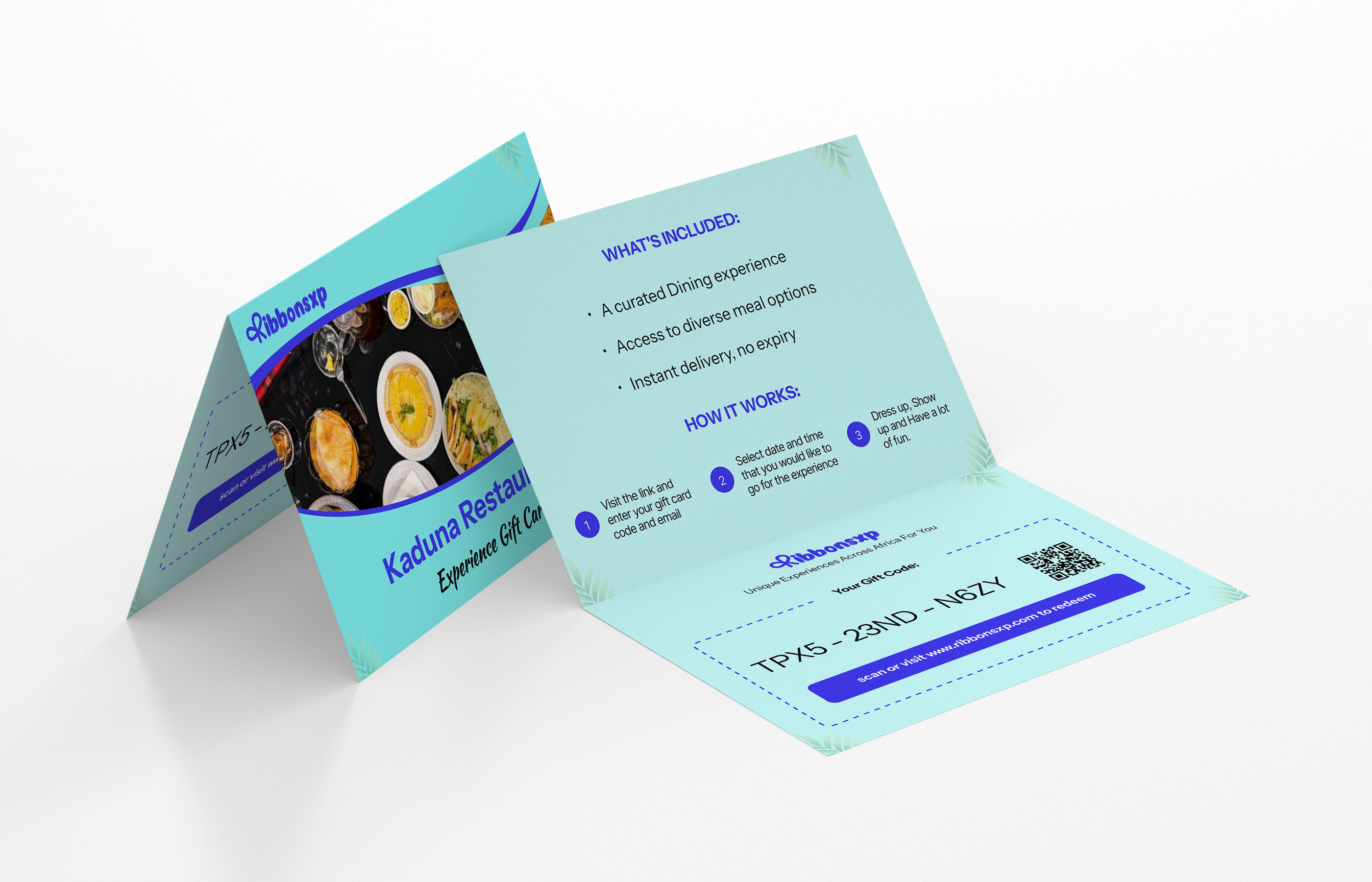 Kaduna physical gift card — opened