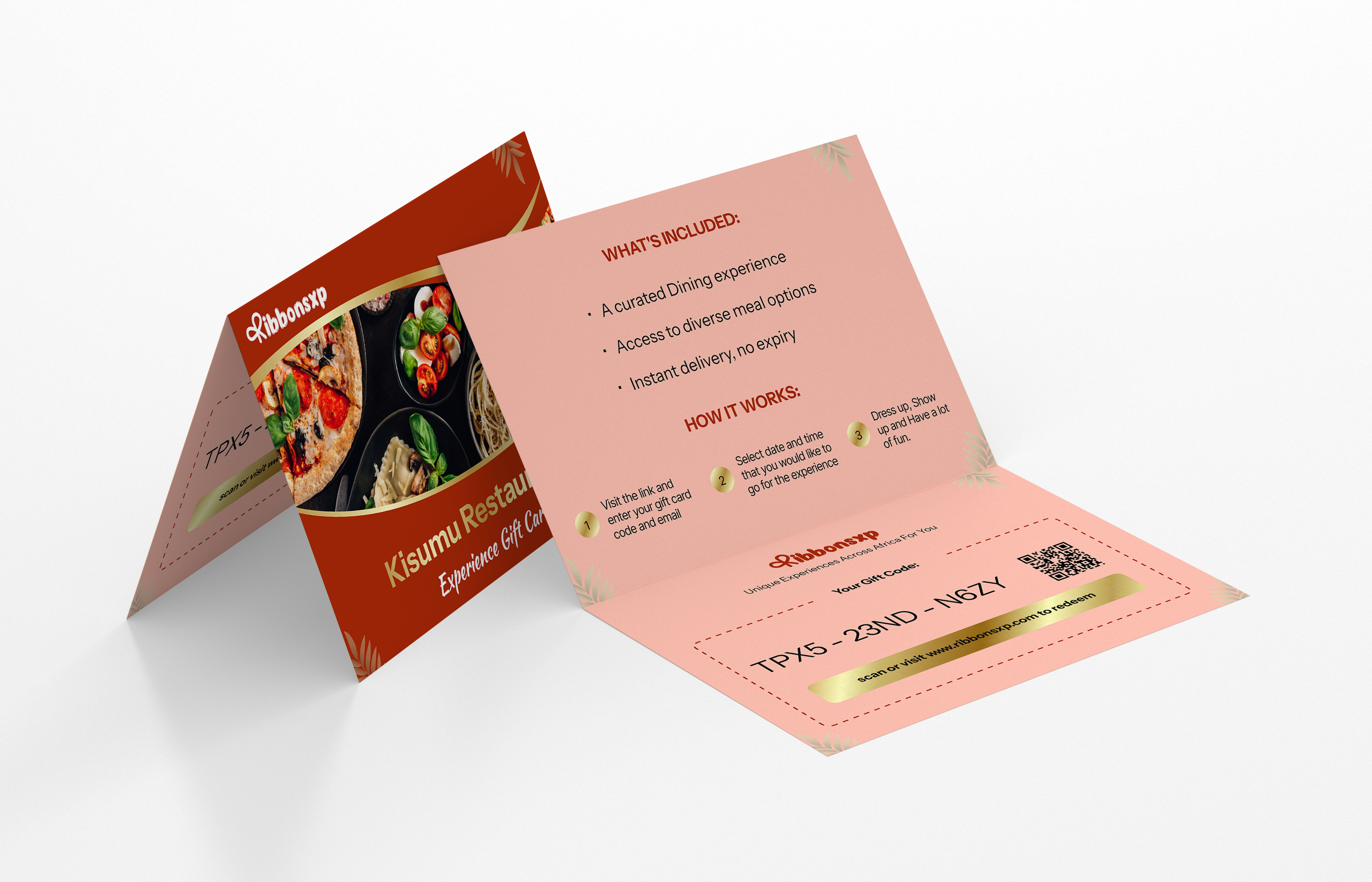 Kisumu physical gift card — opened