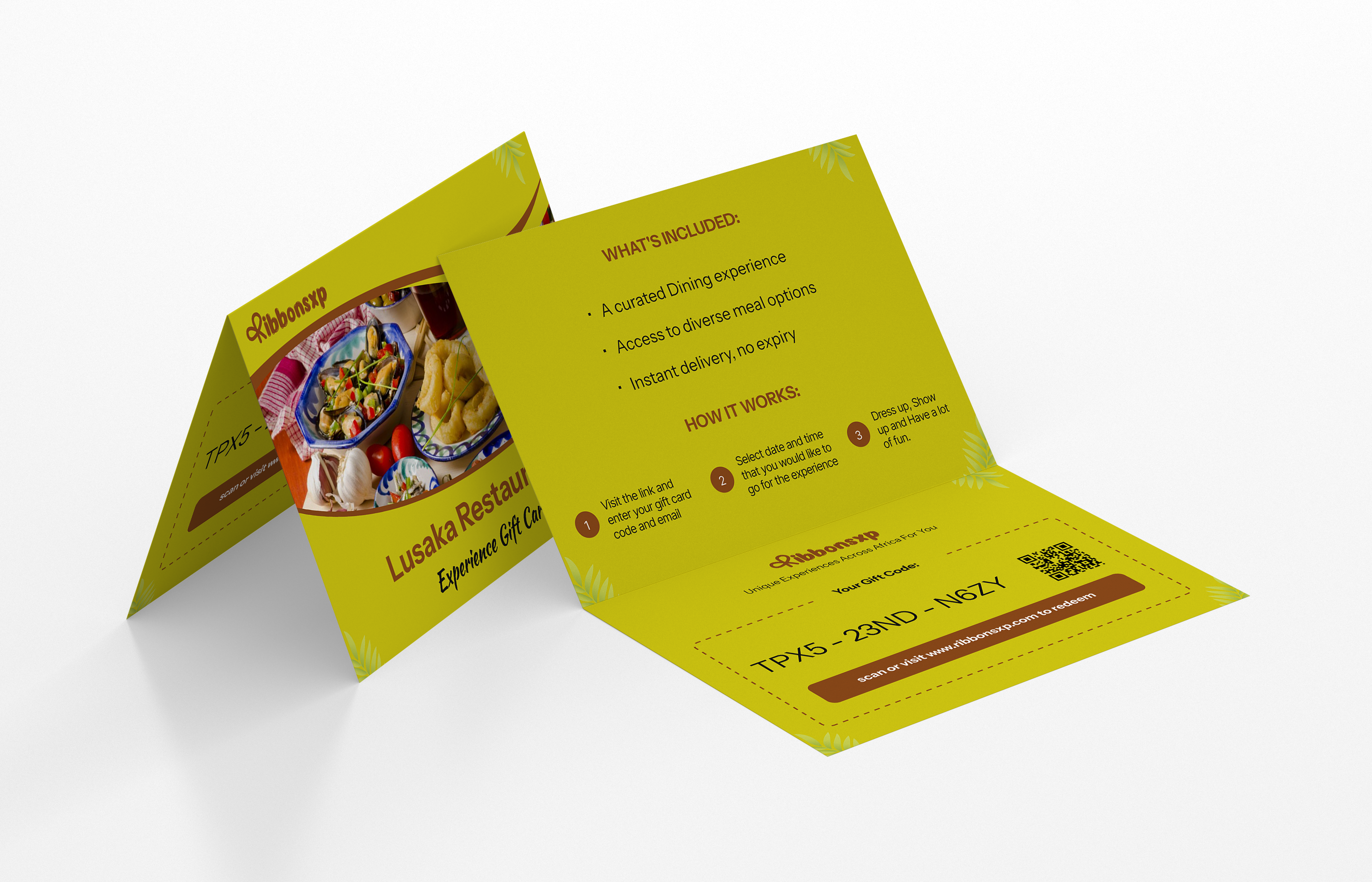 Lusaka physical gift card — opened