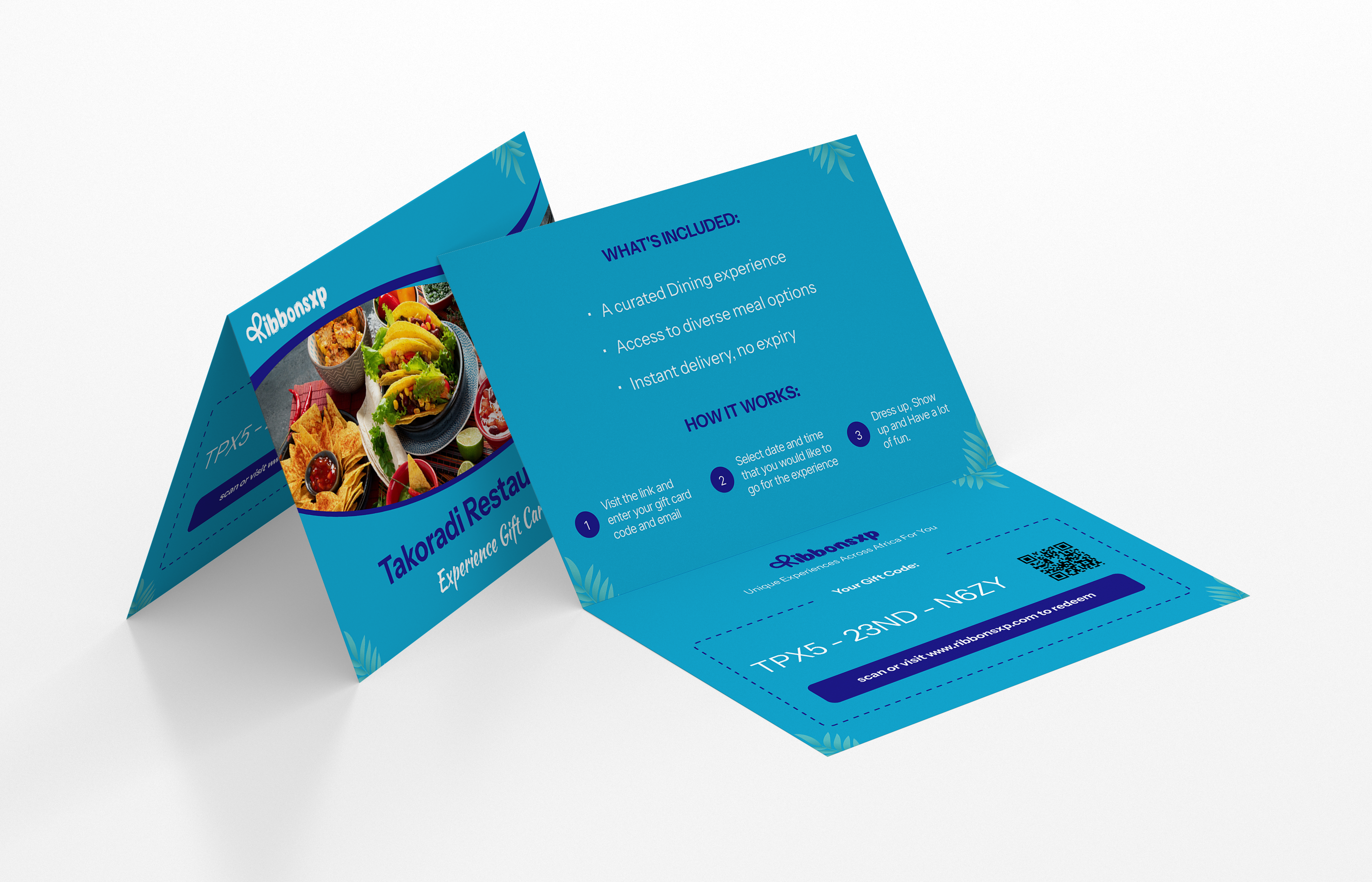 Takoradi physical gift card — opened