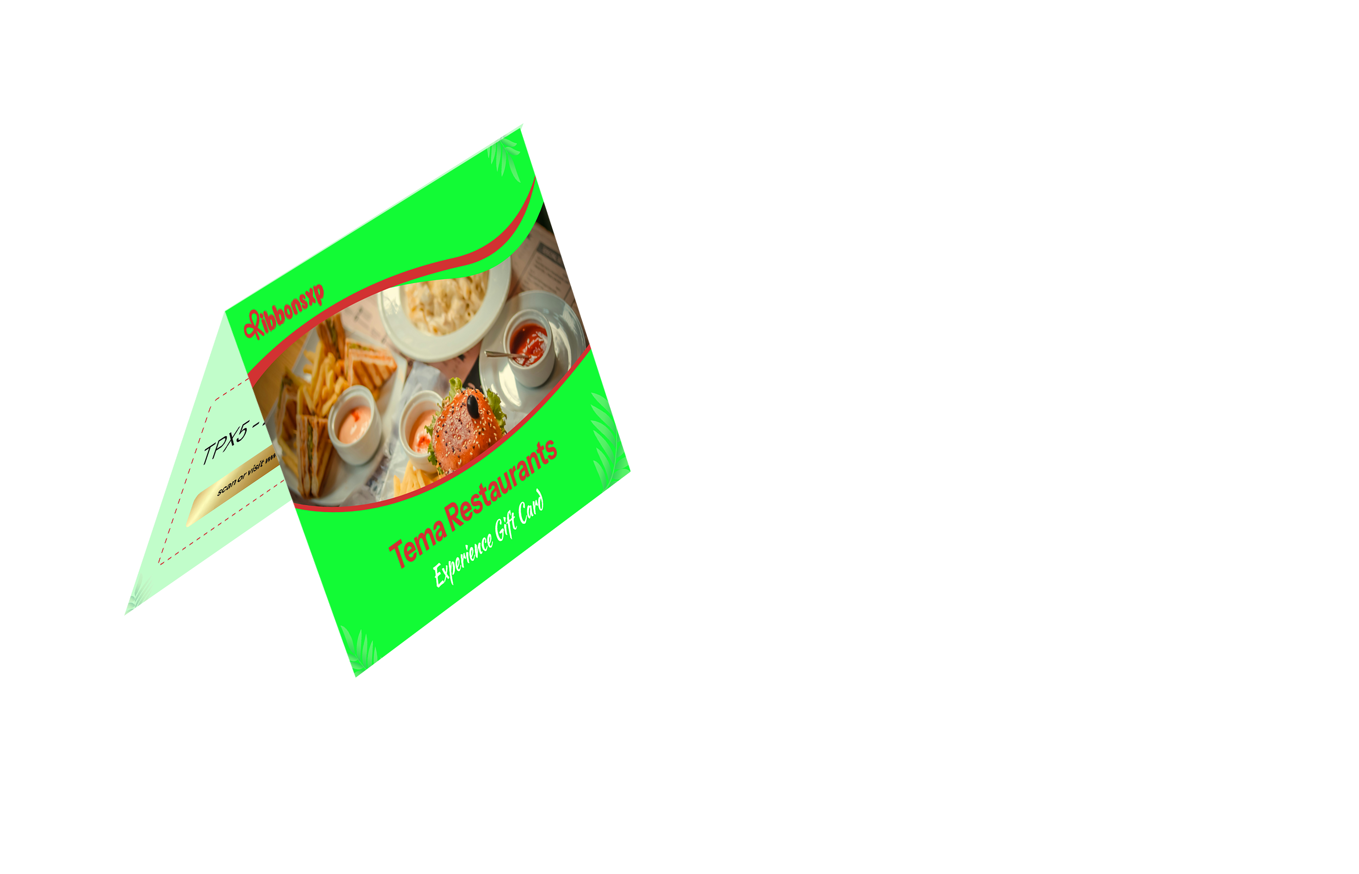 Tema physical gift card — front