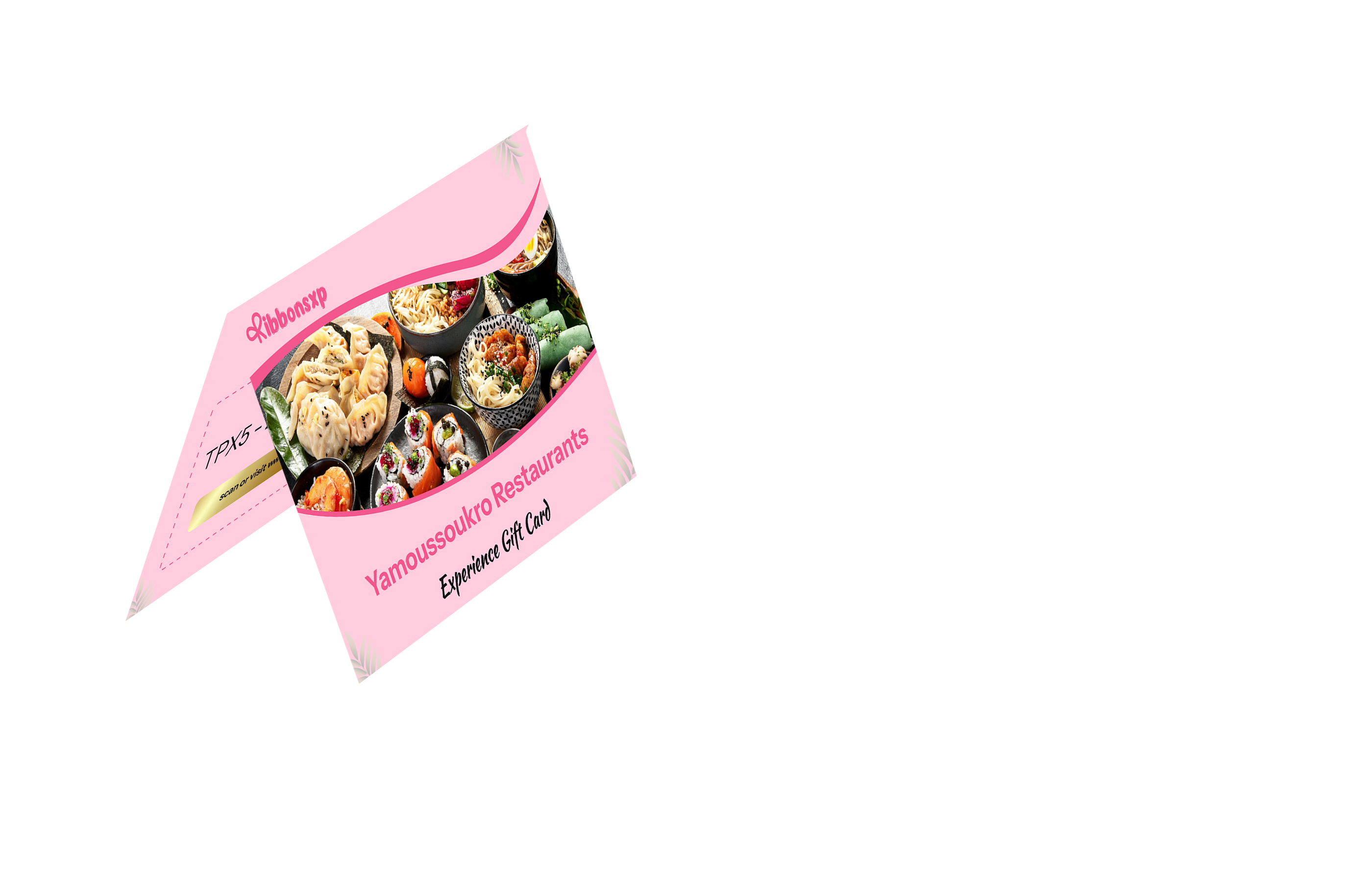 Yamoussoukro physical gift card — front
