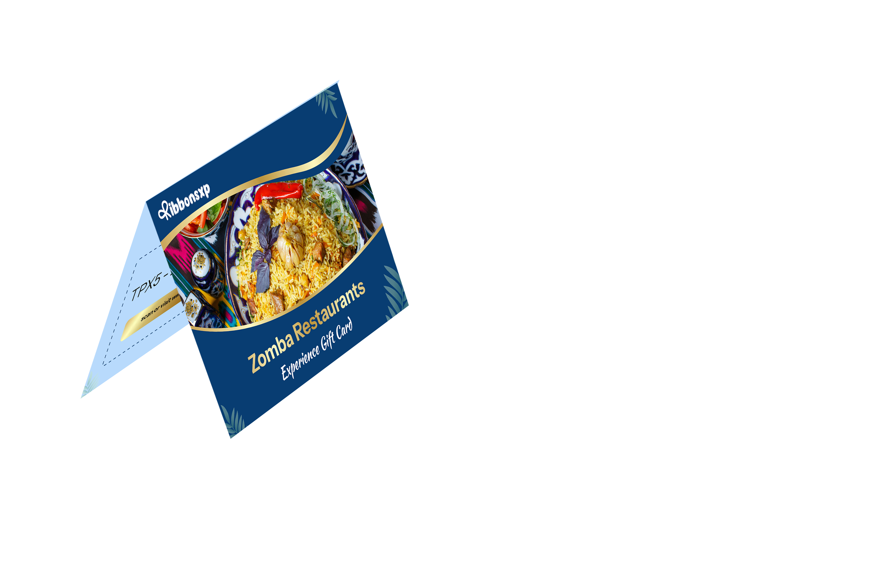 Zomba physical gift card — front