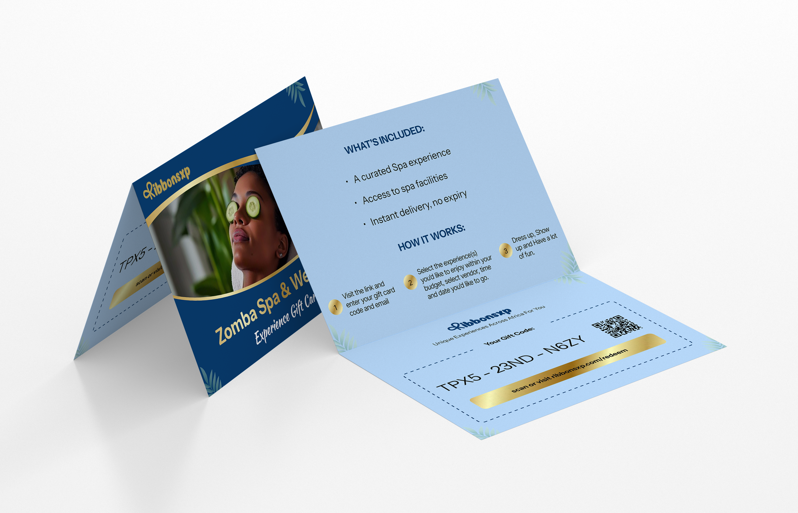 Zomba physical gift card — opened