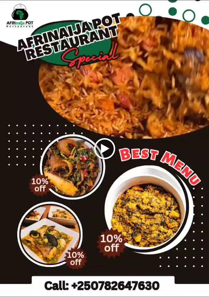 AFRINAIJA POTS RESTAURANTS