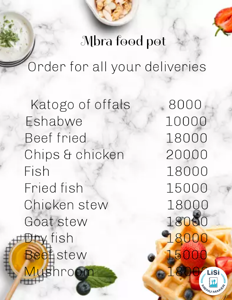 Mbra Food pot