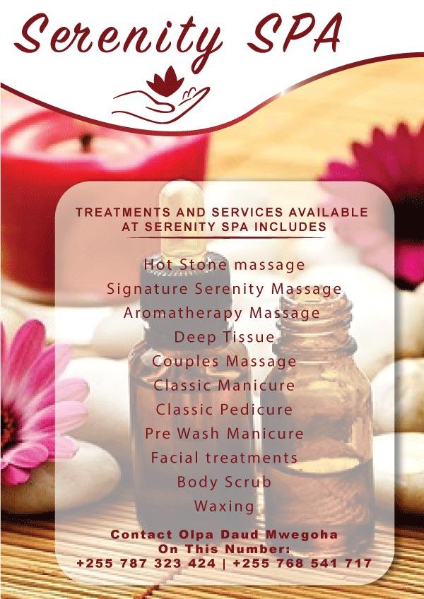 SERENITY SPA ARUSHA
