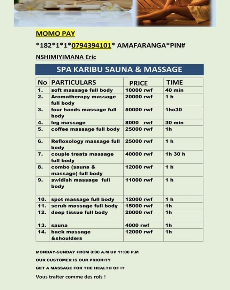 Spa karibu sauna&massage